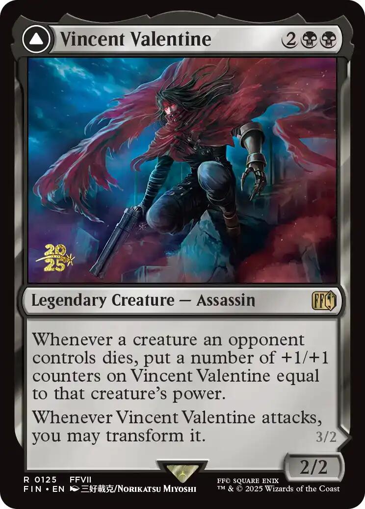 Vincent Valentine // Galian Beast [FINAL FANTASY Prerelease Promo] | Exor Games Truro