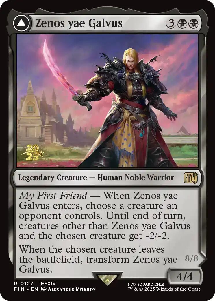 Zenos yae Galvus // Shinryu, Transcendent Rival [FINAL FANTASY Prerelease Promo] | Exor Games Truro