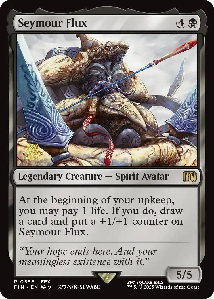 Seymour Flux [FINAL FANTASY Prerelease Promo] | Exor Games Truro