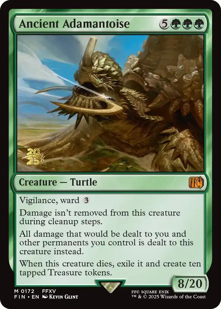 Ancient Adamantoise [FINAL FANTASY Prerelease Promo] | Exor Games Truro