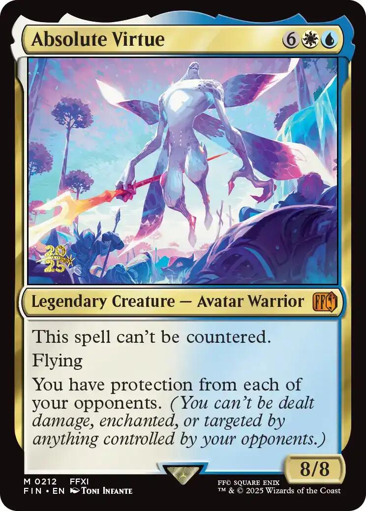 Absolute Virtue [FINAL FANTASY Prerelease Promo] | Exor Games Truro