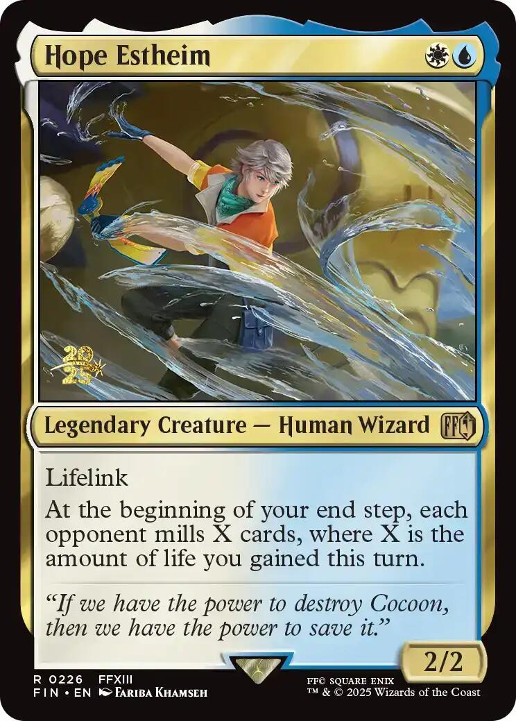 Hope Estheim [FINAL FANTASY Prerelease Promo] | Exor Games Truro