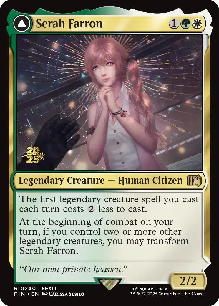 Serah Farron [FINAL FANTASY Prerelease Promo] | Exor Games Truro