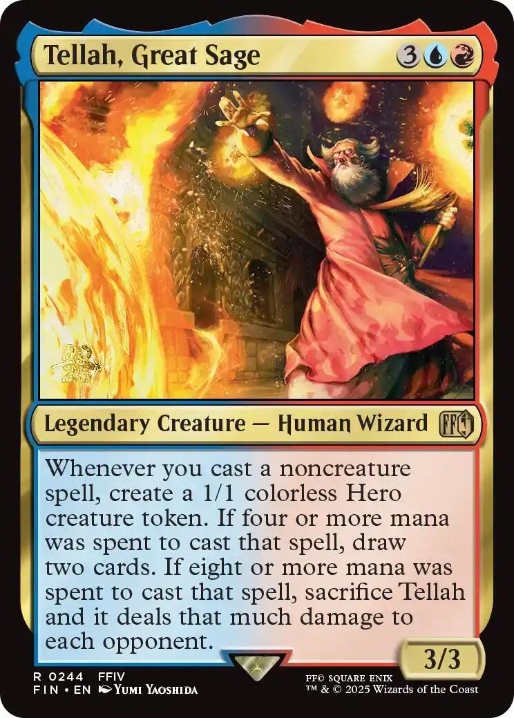 Tellah, Great Sage [FINAL FANTASY Prerelease Promo] | Exor Games Truro