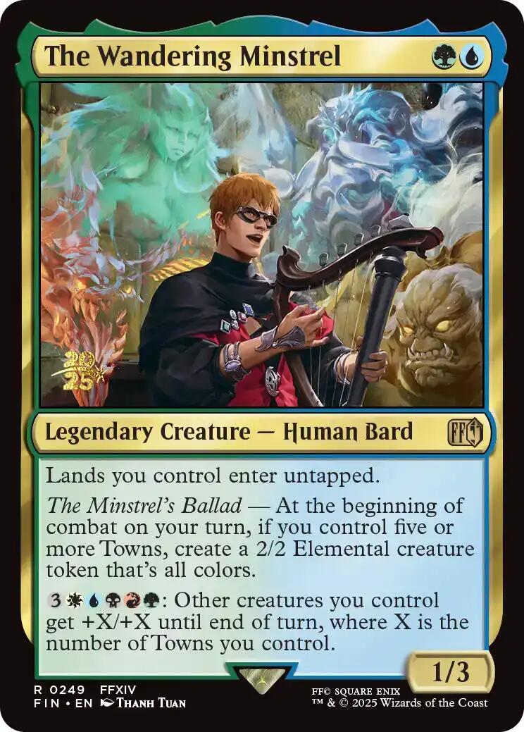 The Wandering Minstrel [FINAL FANTASY Prerelease Promo] | Exor Games Truro