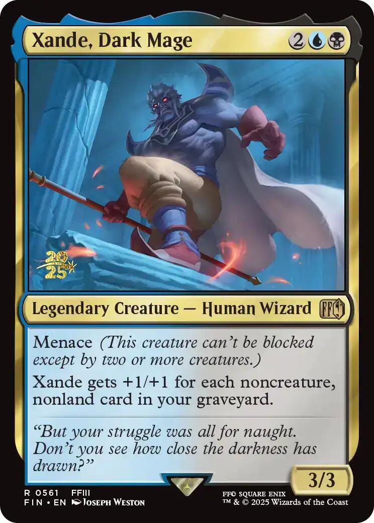 Xande, Dark Mage [FINAL FANTASY Prerelease Promo] | Exor Games Truro