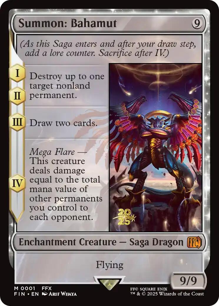 Summon: Bahamut [FINAL FANTASY Prerelease Promo] | Exor Games Truro