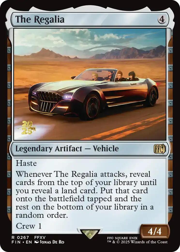 The Regalia [FINAL FANTASY Prerelease Promo] | Exor Games Truro