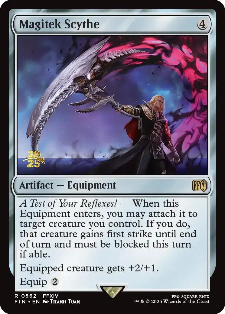 Magitek Scythe [FINAL FANTASY Prerelease Promo] | Exor Games Truro