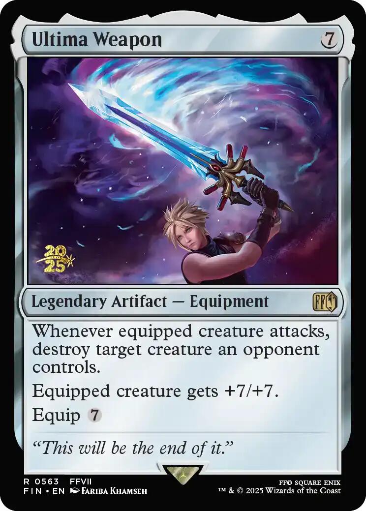Ultima Weapon [FINAL FANTASY Prerelease Promo] | Exor Games Truro