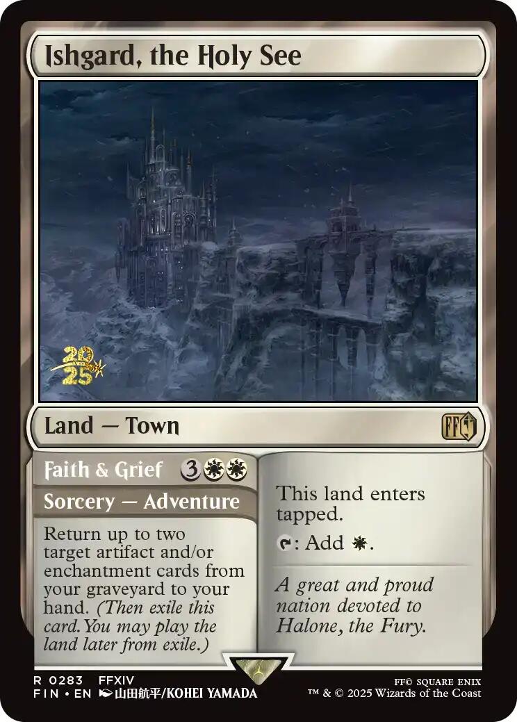 Ishgard, the Holy See [FINAL FANTASY Prerelease Promo] | Exor Games Truro