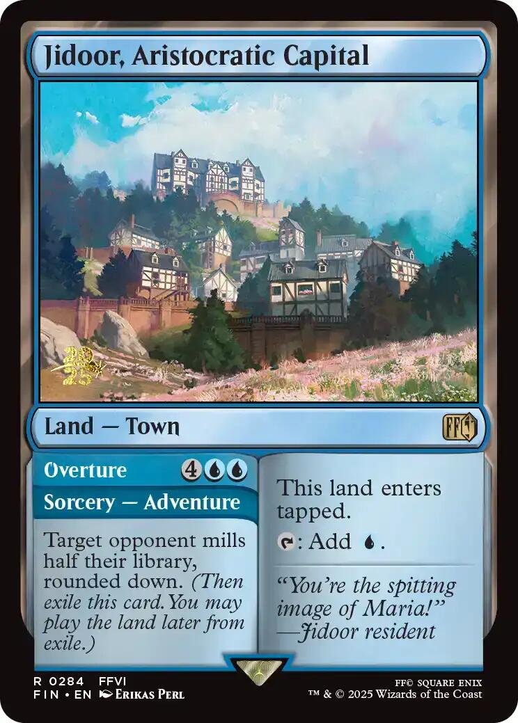 Jidoor, Aristocratic Capital [FINAL FANTASY Prerelease Promo] | Exor Games Truro