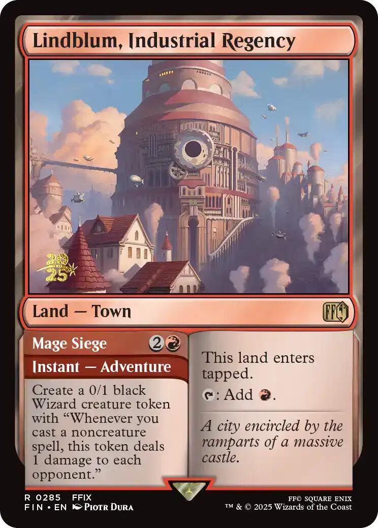 Lindblum, Industrial Regency [FINAL FANTASY Prerelease Promo] | Exor Games Truro