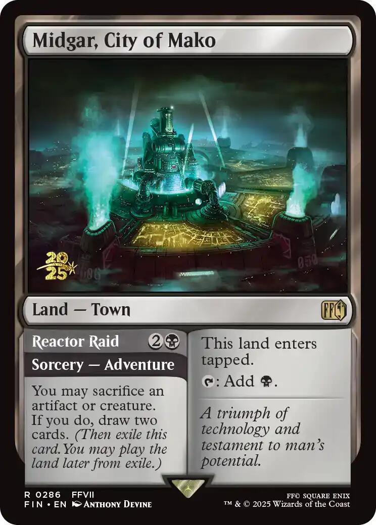 Midgar, City of Mako [FINAL FANTASY Prerelease Promo] | Exor Games Truro