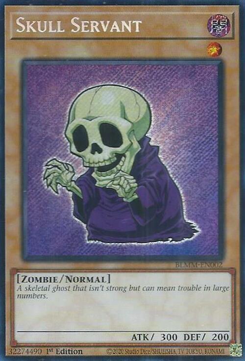 Skull Servant [BLMM-EN002] Secret Rare | Exor Games Truro