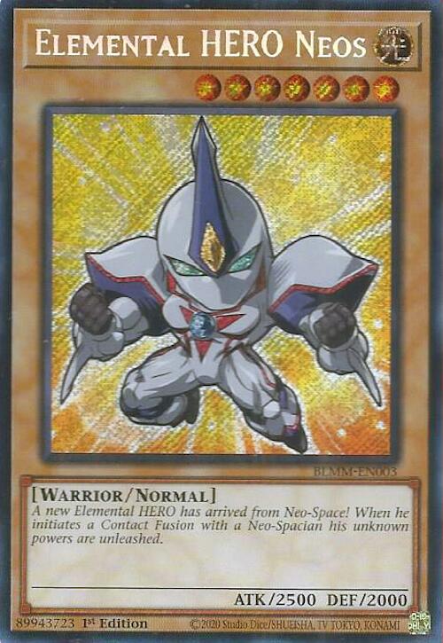 Elemental HERO Neos [BLMM-EN003] Secret Rare | Exor Games Truro