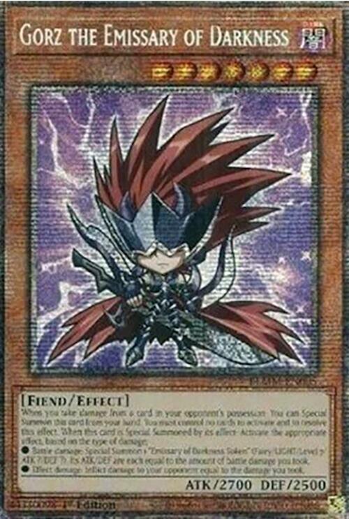 Gorz the Emissary of Darkness (Starlight Rare) [BLMM-EN005] Starlight Rare | Exor Games Truro