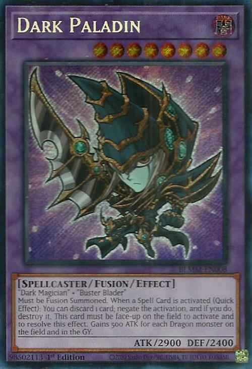 Dark Paladin [BLMM-EN008] Secret Rare | Exor Games Truro