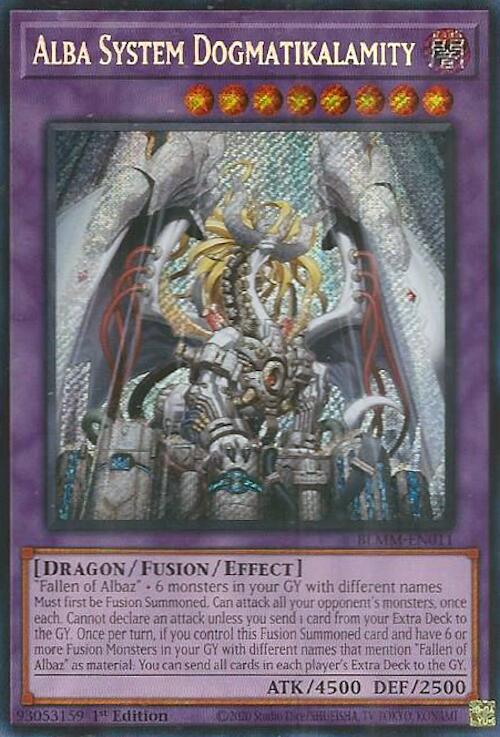 Alba System Dogmatikalamity [BLMM-EN011] Secret Rare | Exor Games Truro