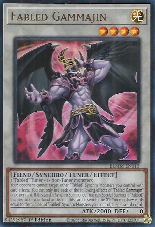 Fabled Gammajin [BLMM-EN013] Ultra Rare | Exor Games Truro
