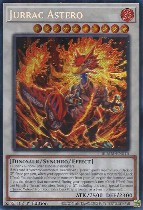 Jurrac Astero [BLMM-EN018] Secret Rare | Exor Games Truro