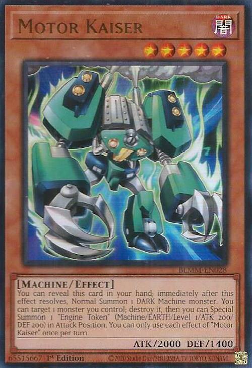 Motor Kaiser [BLMM-EN028] Ultra Rare | Exor Games Truro