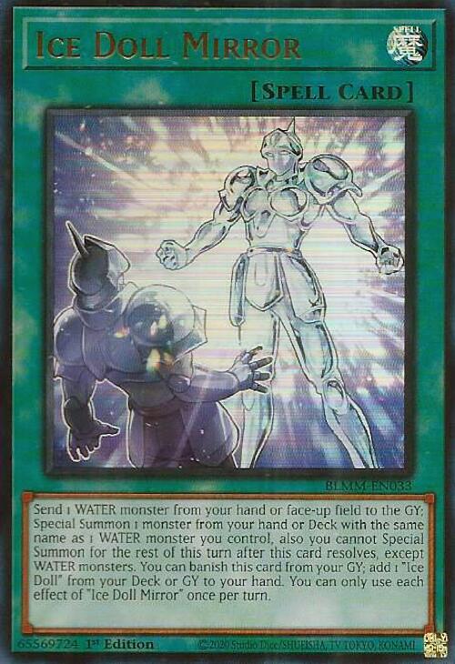 Ice Doll Mirror [BLMM-EN033] Ultra Rare | Exor Games Truro