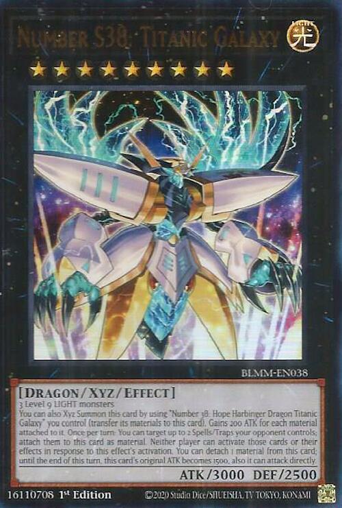 Number S38: Titanic Galaxy [BLMM-EN038] Ultra Rare | Exor Games Truro