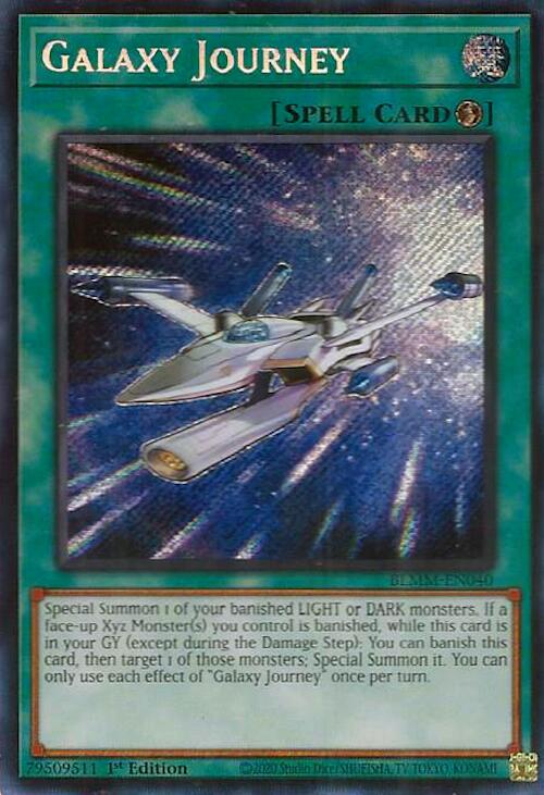 Galaxy Journey [BLMM-EN040] Secret Rare | Exor Games Truro