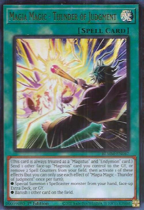 Magia Magic - Thunder of Judgment [BLMM-EN047] Ultra Rare | Exor Games Truro