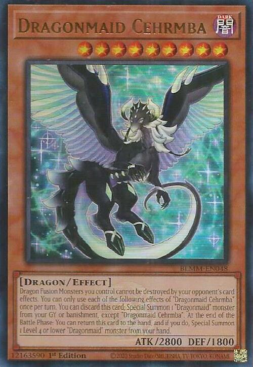 Dragonmaid Cehrmba [BLMM-EN048] Ultra Rare | Exor Games Truro