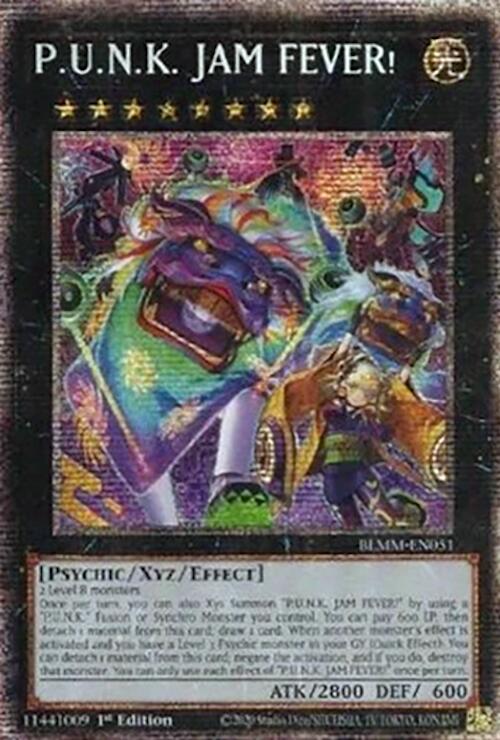 P.U.N.K. JAM FEVER! (Starlight Rare) [BLMM-EN051] Starlight Rare | Exor Games Truro