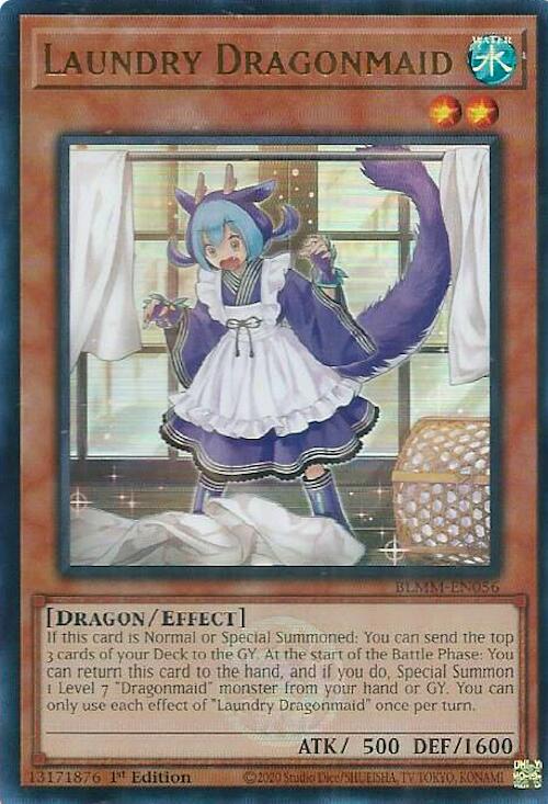 Laundry Dragonmaid [BLMM-EN056] Ultra Rare | Exor Games Truro
