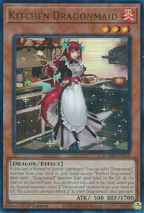 Kitchen Dragonmaid [BLMM-EN058] Ultra Rare | Exor Games Truro