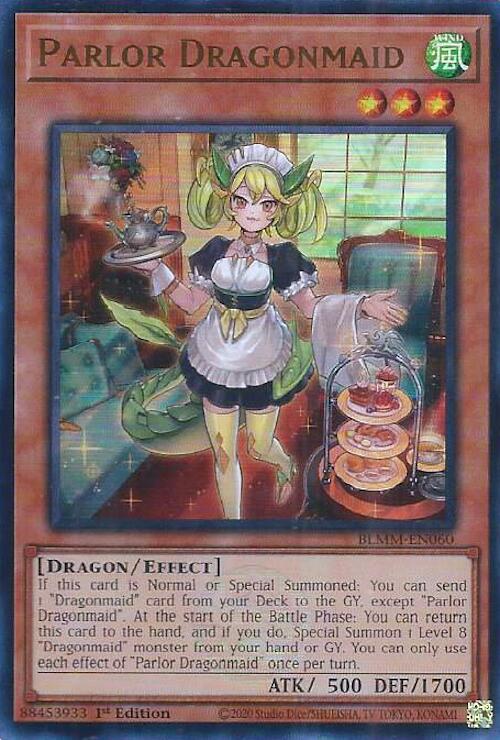 Parlor Dragonmaid [BLMM-EN060] Ultra Rare | Exor Games Truro