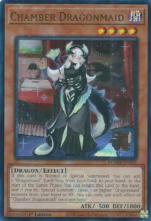 Chamber Dragonmaid [BLMM-EN062] Ultra Rare | Exor Games Truro