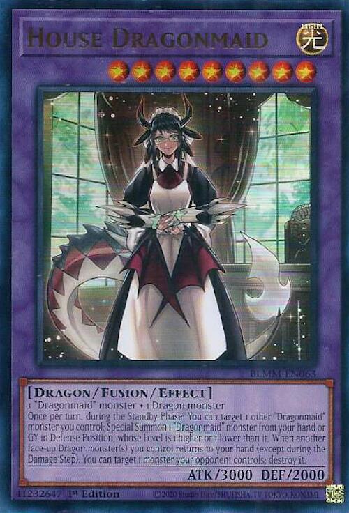 House Dragonmaid [BLMM-EN063] Ultra Rare | Exor Games Truro