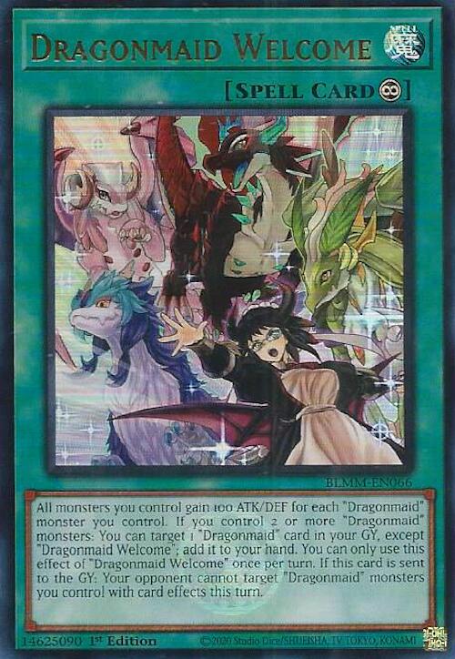 Dragonmaid Welcome [BLMM-EN066] Ultra Rare | Exor Games Truro