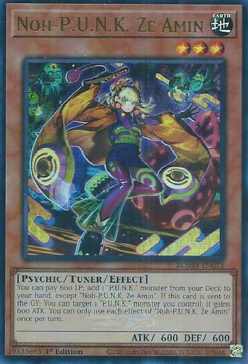 Noh-P.U.N.K. Ze Amin [BLMM-EN073] Ultra Rare | Exor Games Truro