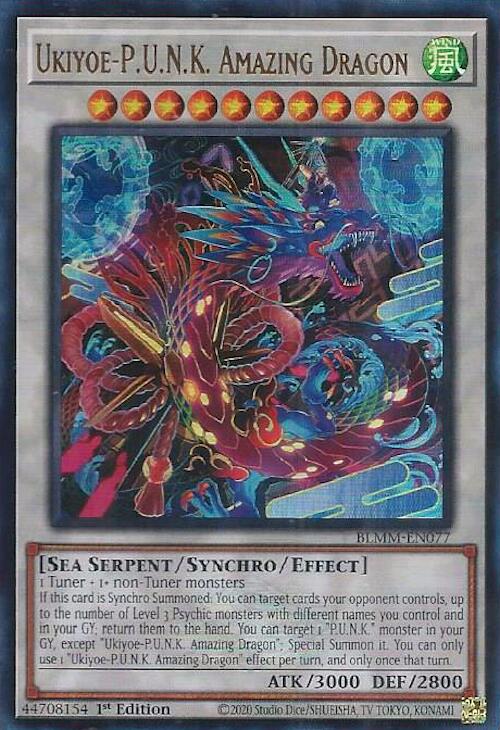 Ukiyoe-P.U.N.K. Amazing Dragon [BLMM-EN077] Ultra Rare | Exor Games Truro