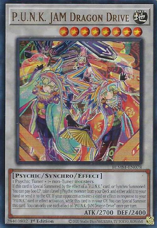 P.U.N.K. JAM Dragon Drive [BLMM-EN078] Ultra Rare | Exor Games Truro