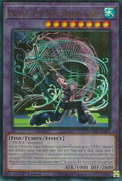 Ukiyoe-P.U.N.K. Rising Carp [BLMM-EN079] Ultra Rare | Exor Games Truro