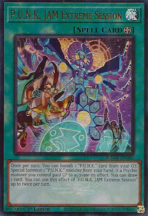 P.U.N.K. JAM Extreme Session [BLMM-EN080] Ultra Rare | Exor Games Truro