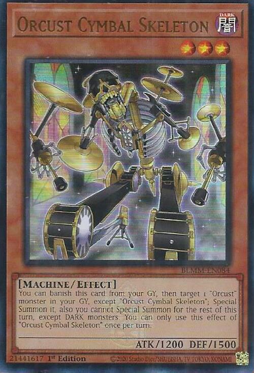 Orcust Cymbal Skeleton [BLMM-EN084] Ultra Rare | Exor Games Truro