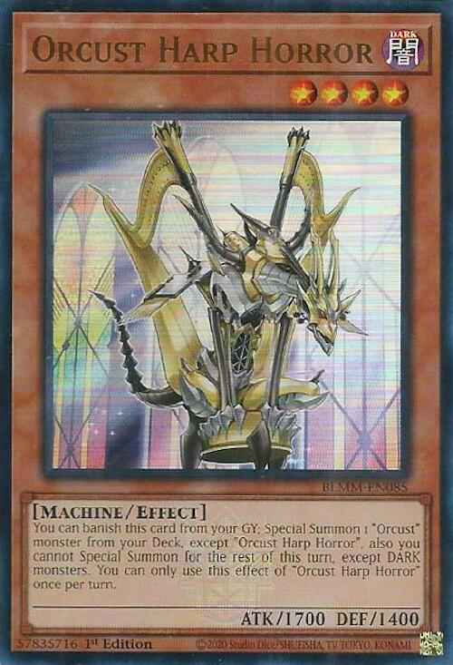 Orcust Harp Horror [BLMM-EN085] Ultra Rare | Exor Games Truro