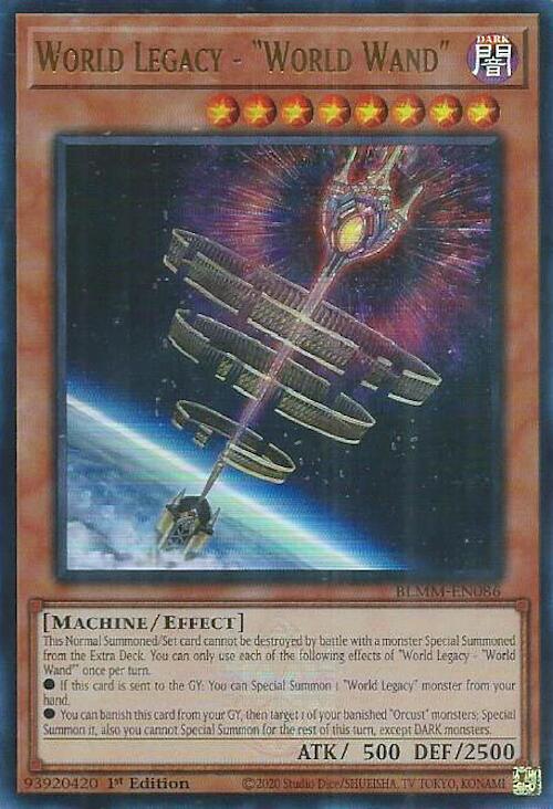 World Legacy - "World Wand" [BLMM-EN086] Ultra Rare | Exor Games Truro