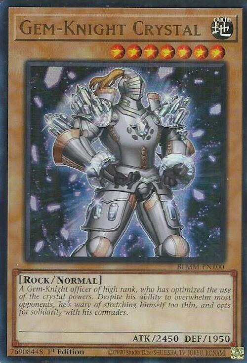Gem-Knight Crystal [BLMM-EN100] Ultra Rare | Exor Games Truro