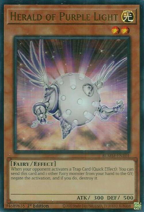 Herald of Purple Light [BLMM-EN101] Ultra Rare | Exor Games Truro