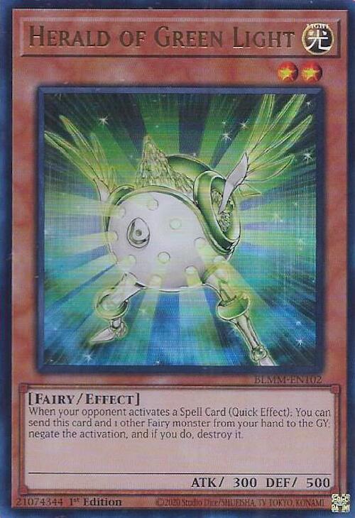 Herald of Green Light [BLMM-EN102] Ultra Rare | Exor Games Truro
