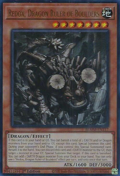 Redox, Dragon Ruler of Boulders [BLMM-EN117] Ultra Rare | Exor Games Truro